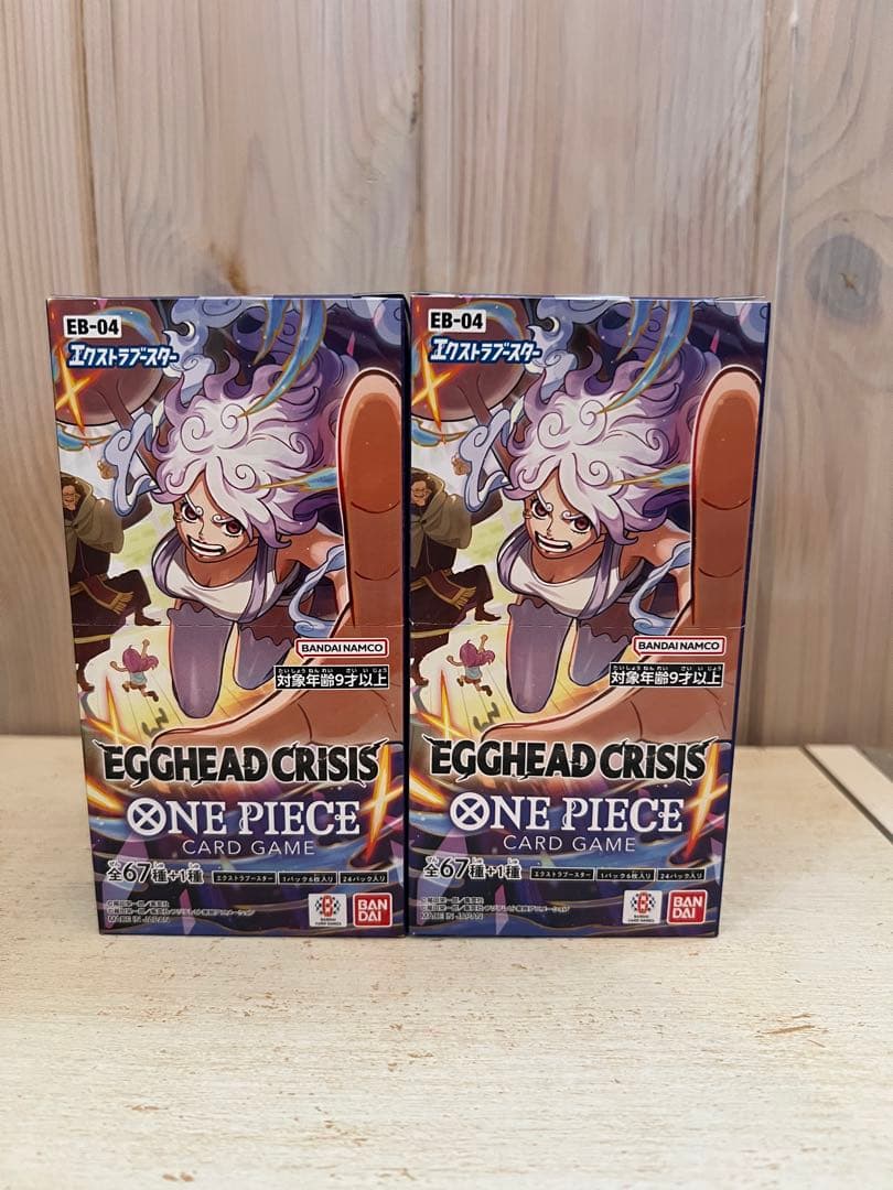 EGGHEAD CRISIS ONE PIECEカードゲーム 2個セット