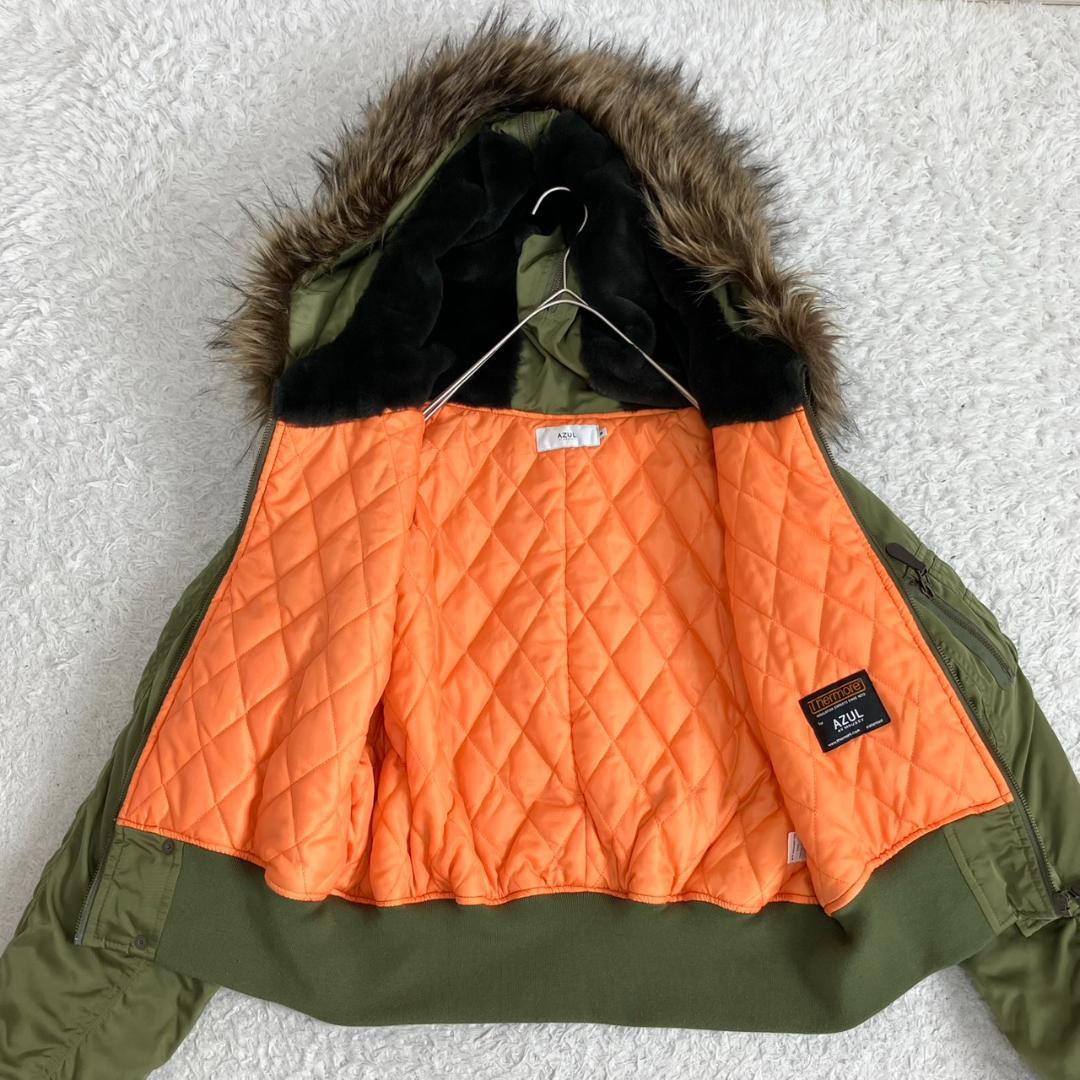 美品✨マウジー N-2B ミリタリージャケット 短丈 Y2K 平成 カーキ M