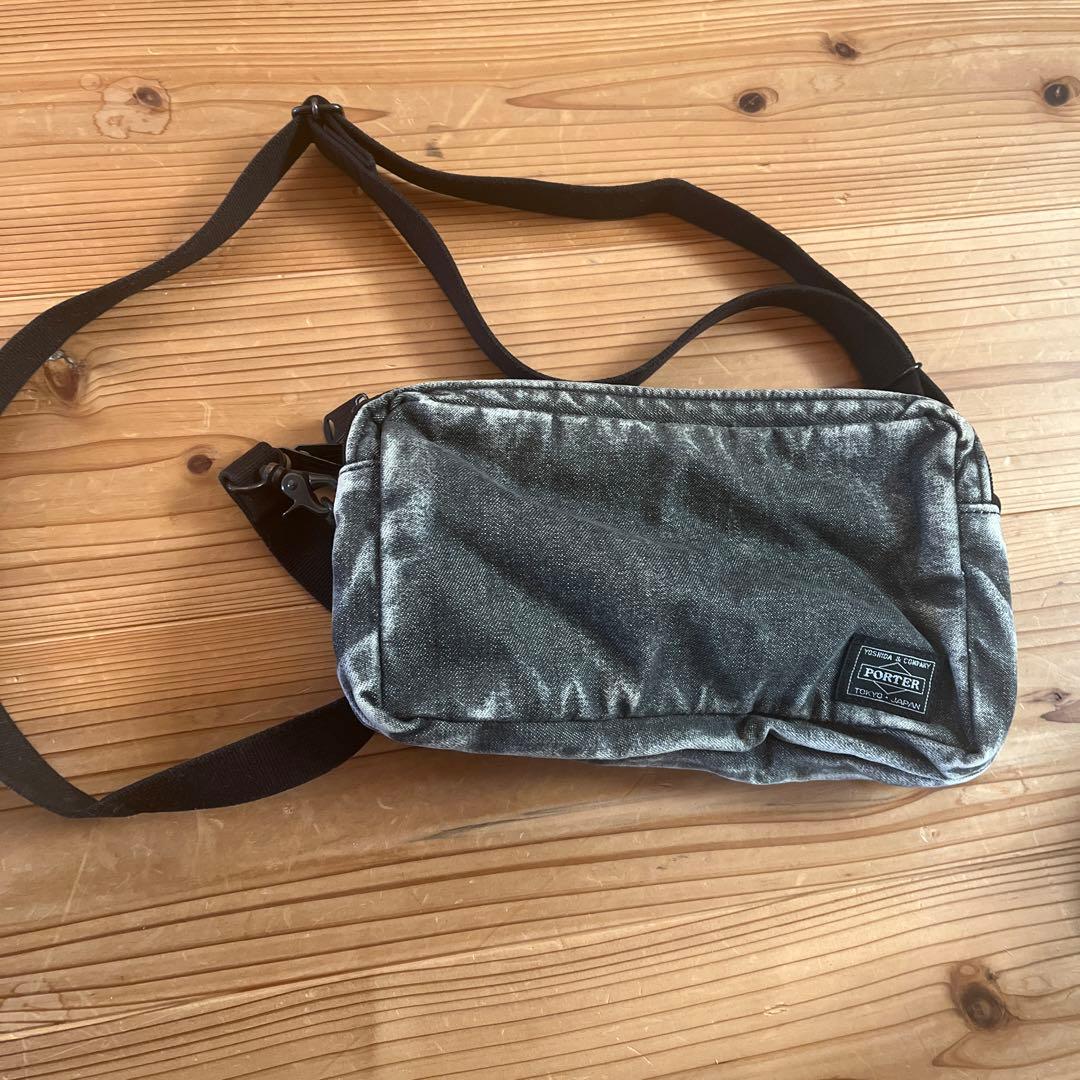 PORTER グレー ショルダーバッグ　テヘラン　ビームス