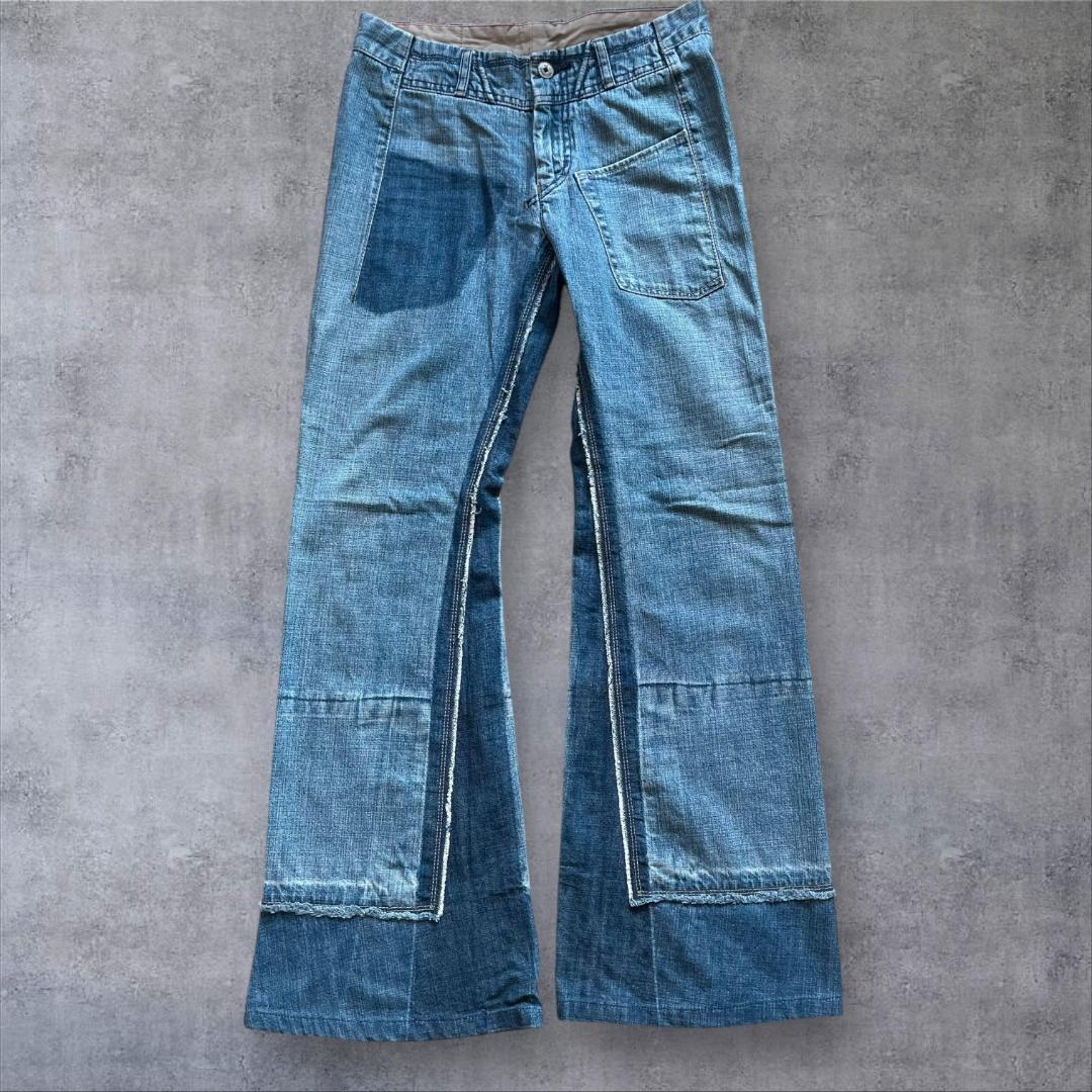 超貴重 名作 マリテフランソワジルボー ブーツカット デニム フレアデニム