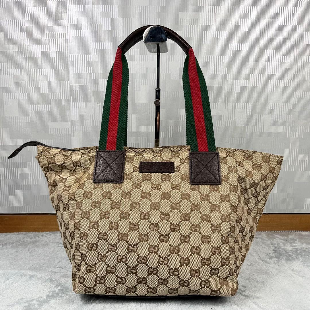 Gucci グッチ GG ハンドバッグ シェリーライン