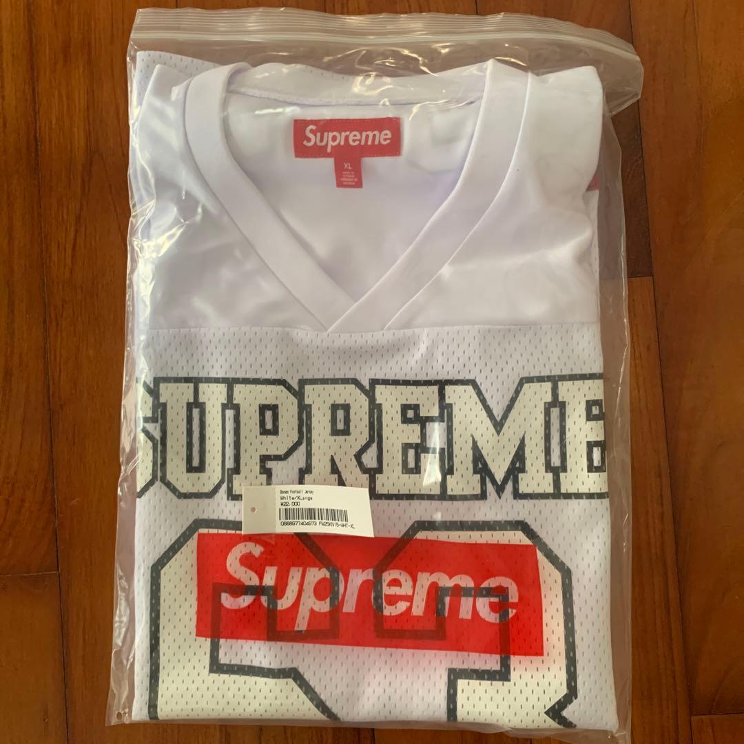 トップス Supreme Bones Football Jersey White