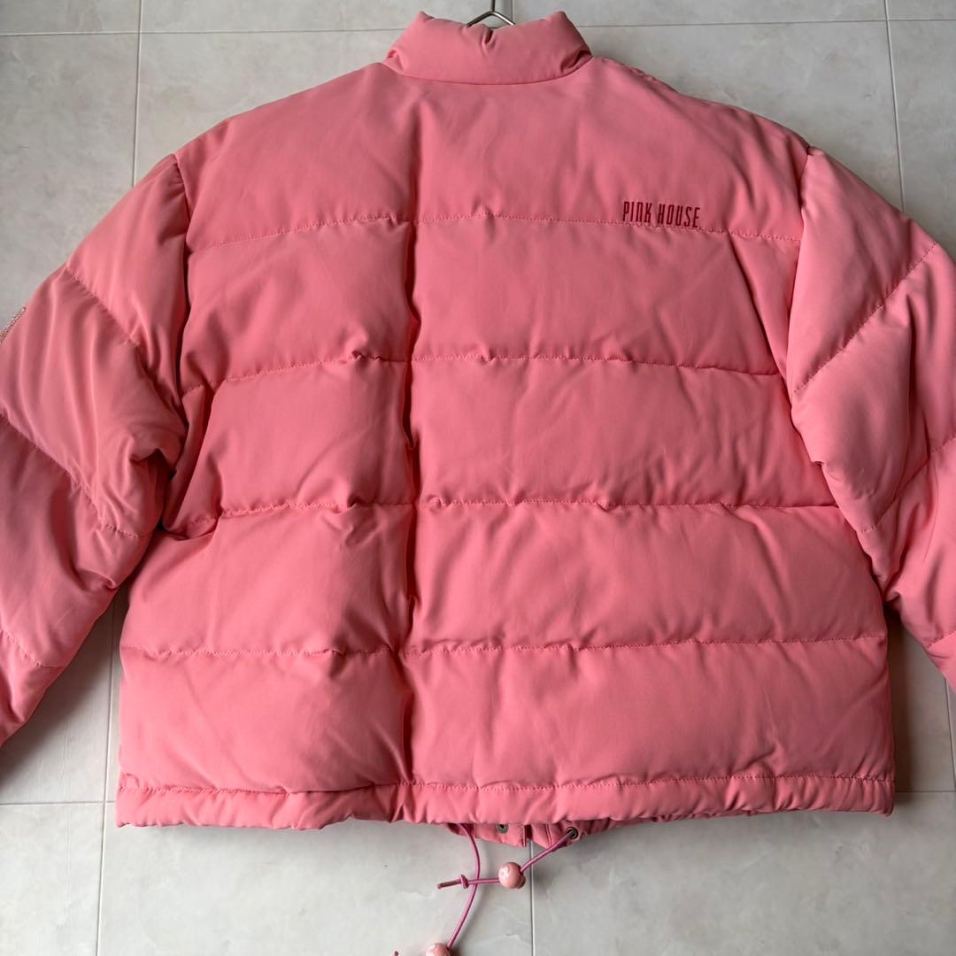 ピンクハウス PINK HOUSE シンパクラブ ダウンジャケット バックロゴ