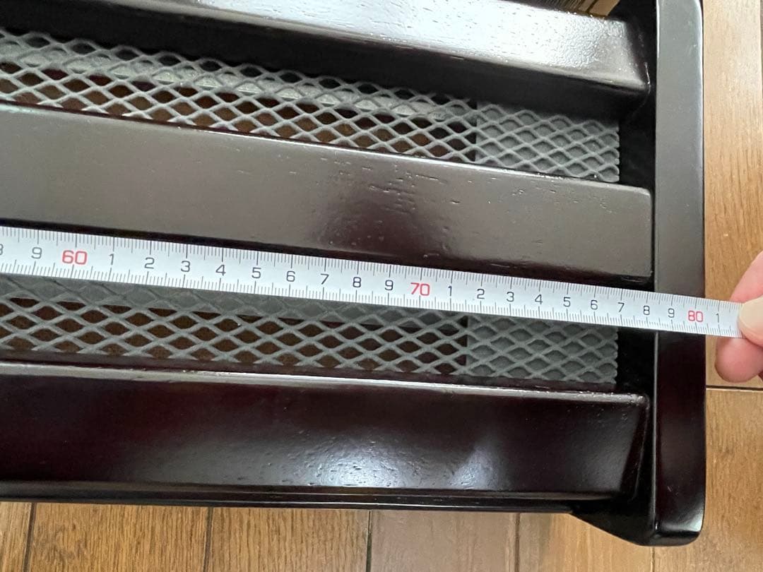 新品未使用品 メトロ電気工業 フットヒーター　MFH-321ET（2023年製）