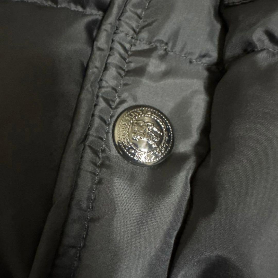 美品 バーバリー 2WAY ダウンジャケット ダウンベスト ブラック