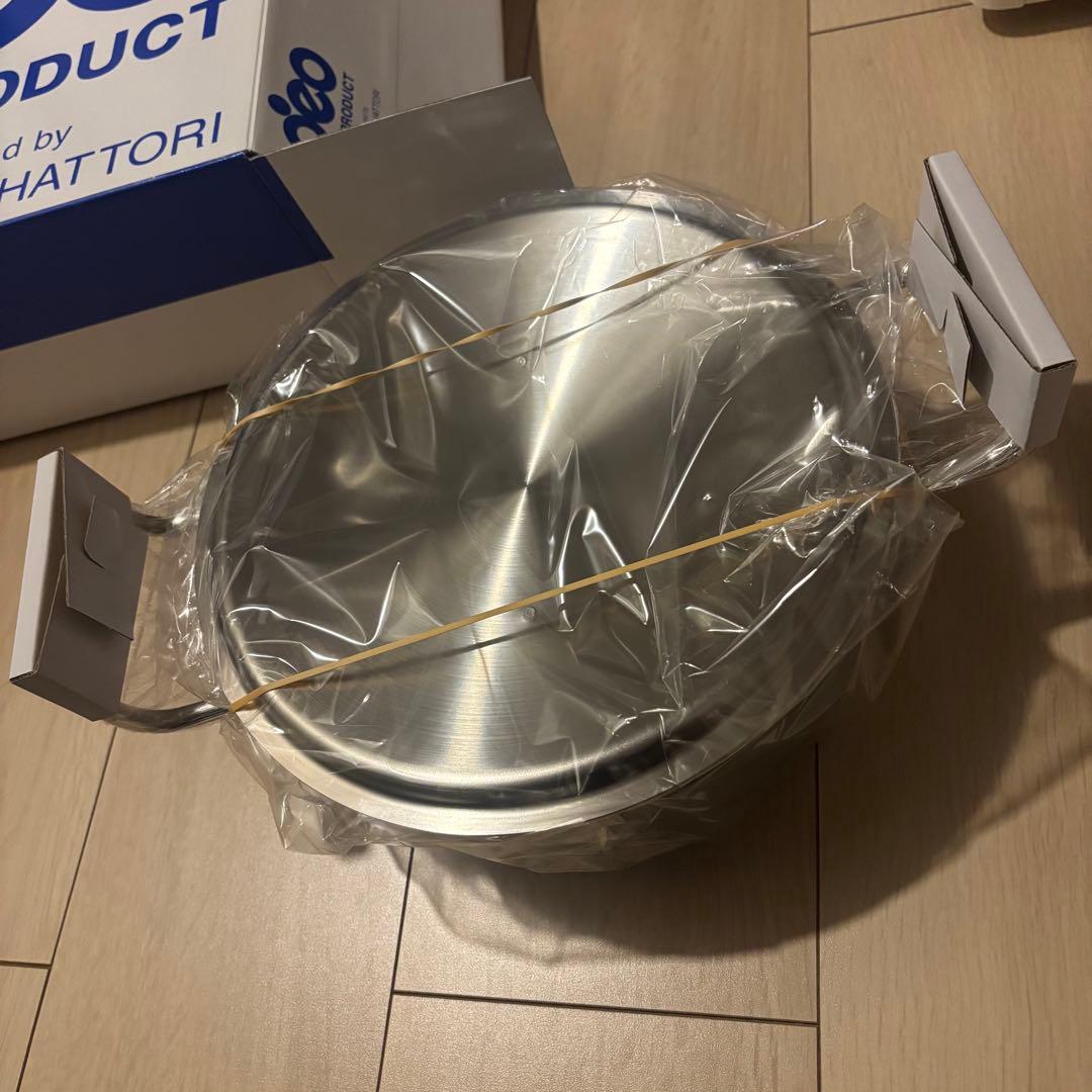 ジオ・プロダクト　両手鍋　22cm 日本製