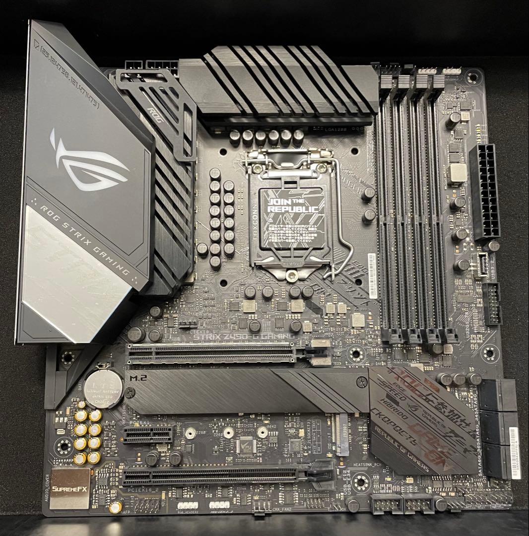 ASUS ROG STRIX Z490-G GAMING マザーボード