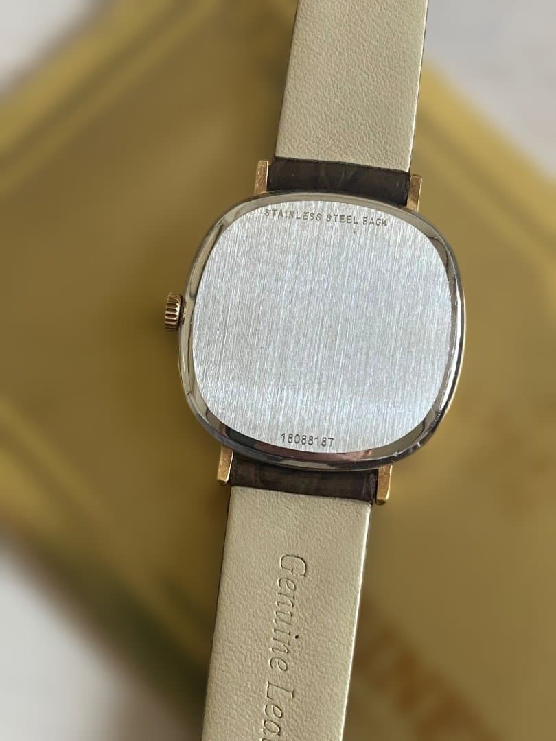 L*o様 LONGINES スクエア型時計 ゴールド