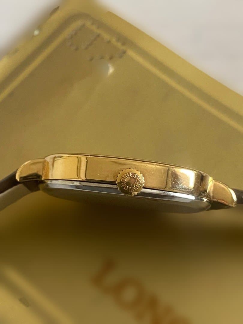 L*o様 LONGINES スクエア型時計 ゴールド