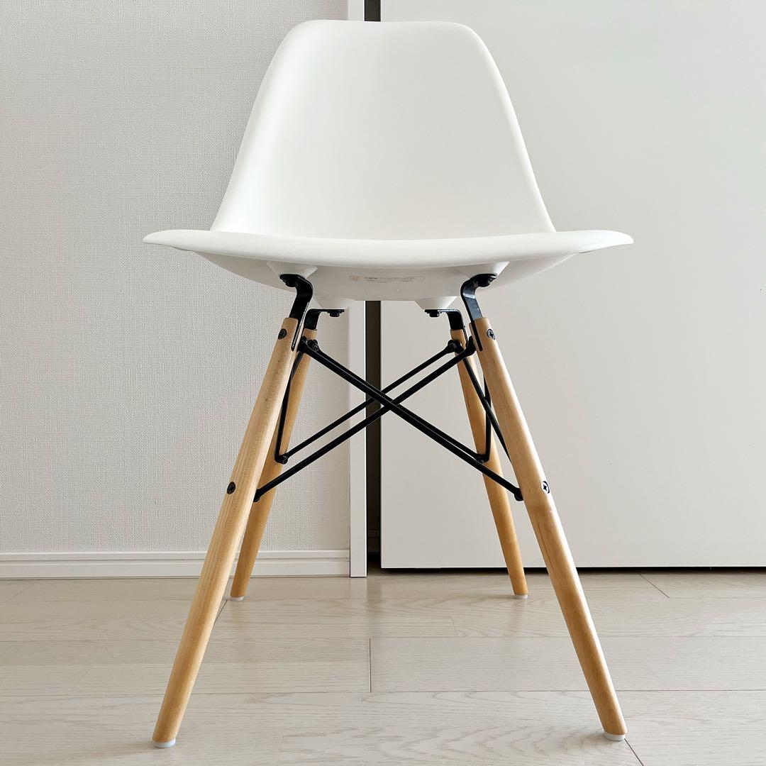 正規品 ハーマンミラー イームズ シェルチェア ダヴェルベース ホワイト 美品