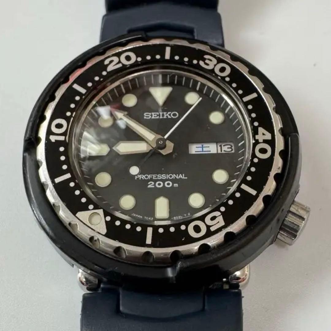 SEIKO プロフェッショナル 200 7c43 6020 ミニツナ