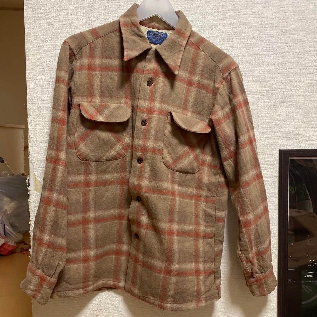 Pendleton ウール ボードシャツ　70s
