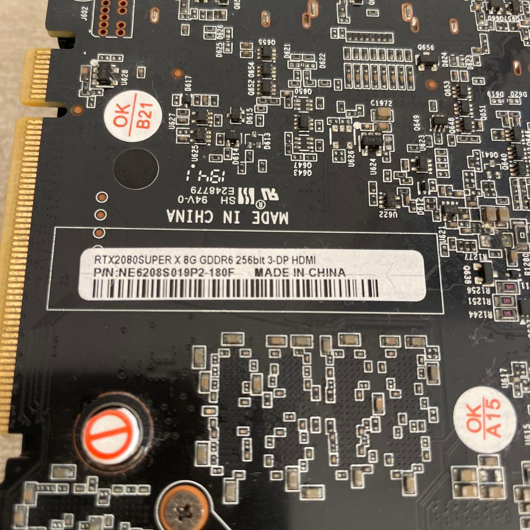 チ*ン様 Palit RTX2080super 8GB グラフィックボード