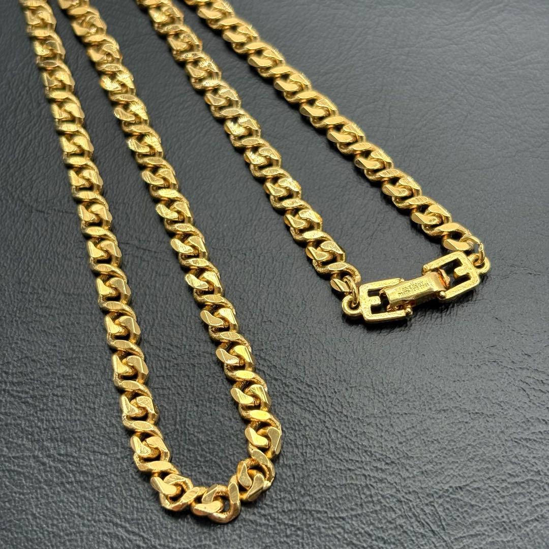 GIVENCHY ジバンシー ネックレス ゴールド 喜平