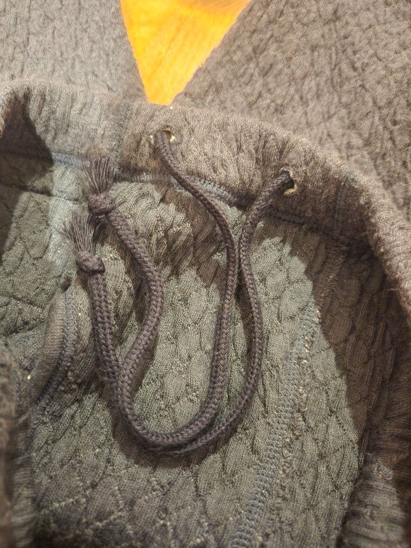 【上下セット】ひだまり　チョモランマ　 紳士長袖ハイネック × 前開きタイツ　M