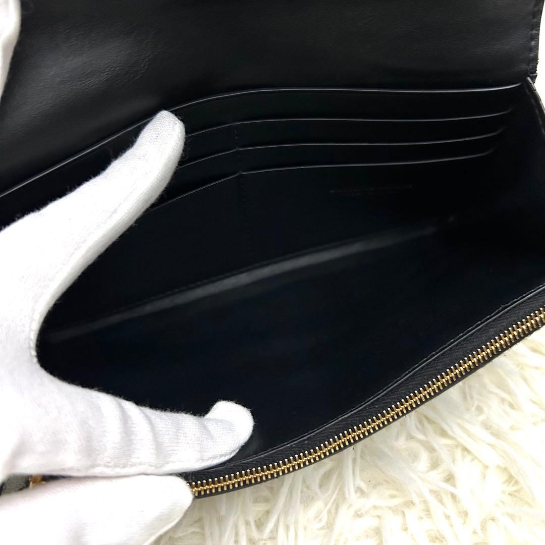 【美品】ICチップ内蔵 BOTTEGA VENETA ボッテガヴェネタ 長財布