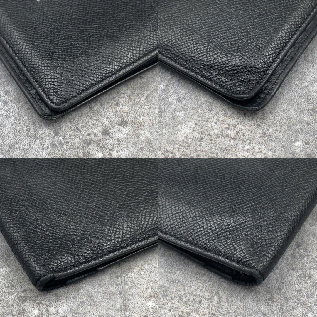 Maison Margiela　メゾンマルジェラ 長財布　黒　レザー　折り財布