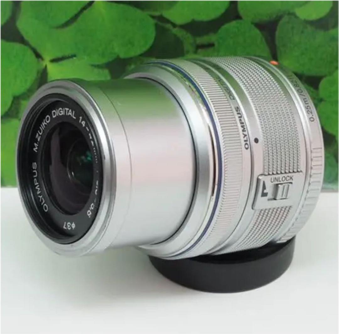 【美品】オリンパス⭐️M.ZUIKO14-42mmズームレンズ❤️旅の必需品❤️