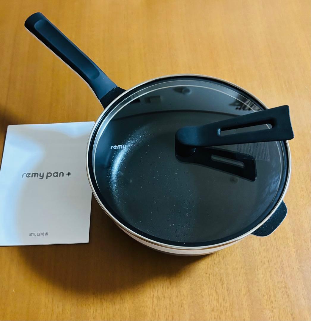 【新品未使用】レミパンプラス IH • ガス火 対応 24cm 深型 ホワイト