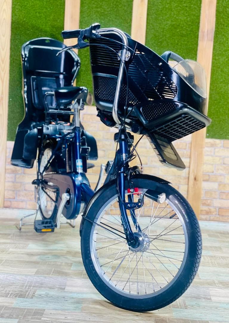 大容量パナソニックギュット子供乗せ電動アシスト自転車 H3175