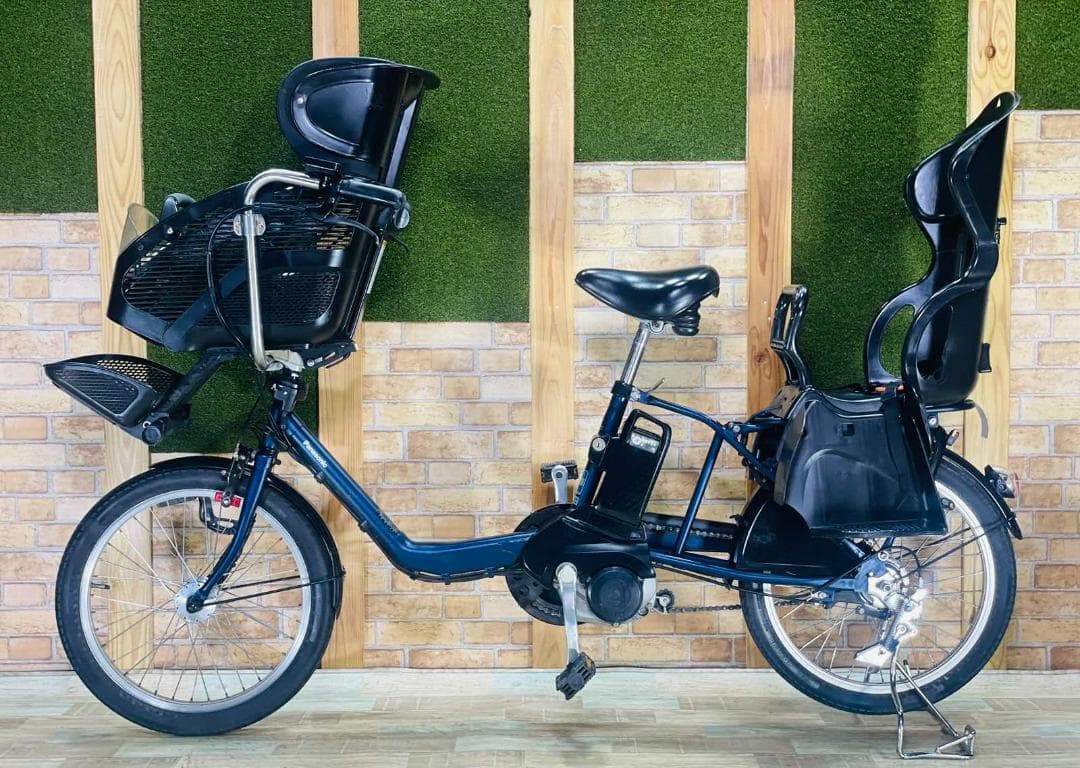 大容量パナソニックギュット子供乗せ電動アシスト自転車 H3175