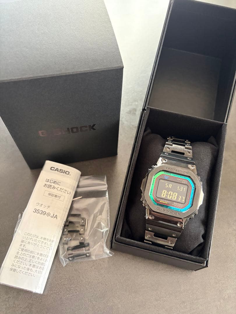 【希少】 G-SHOCK GMW-B5000BPC-1JF フルメタル腕時計