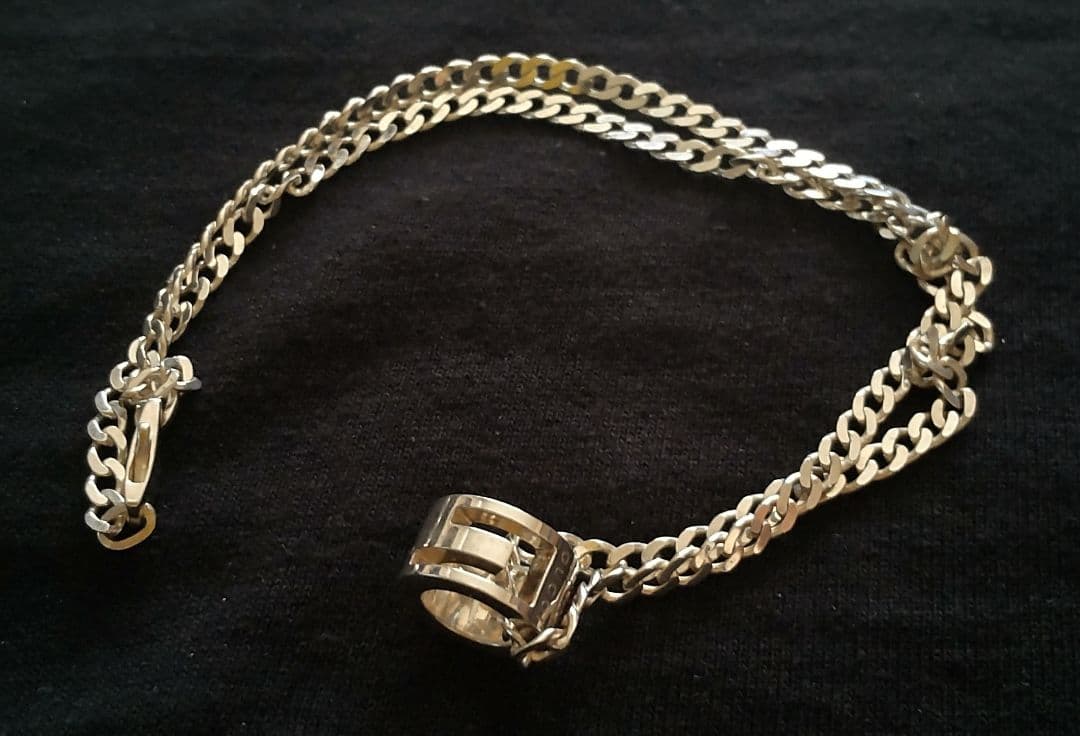 GUCCI シルバー チェーンネックレス