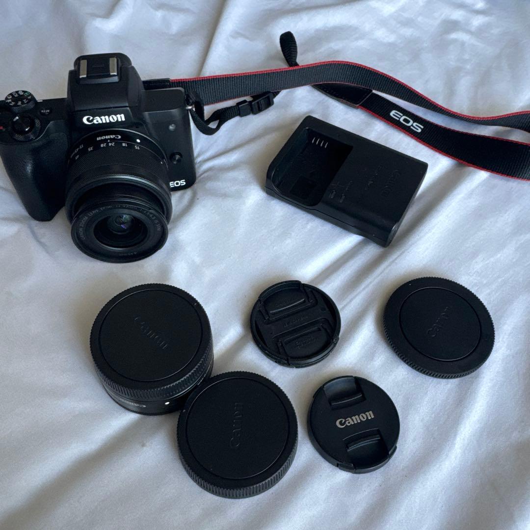 Canon EOS M ミラーレスカメラ EF-M 15-45mm