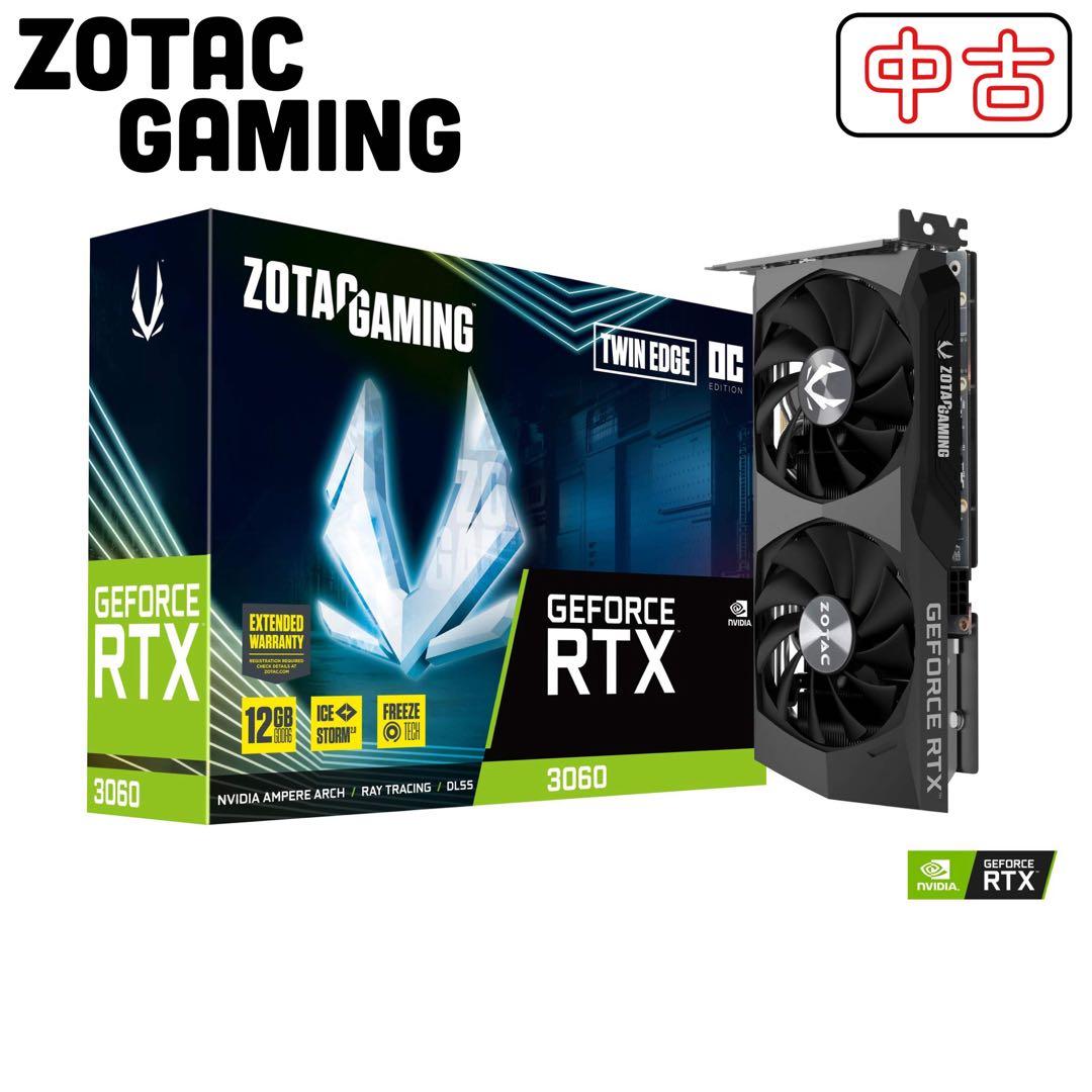 【中古】ZOTAC GAMING製 RTX3060 12GB