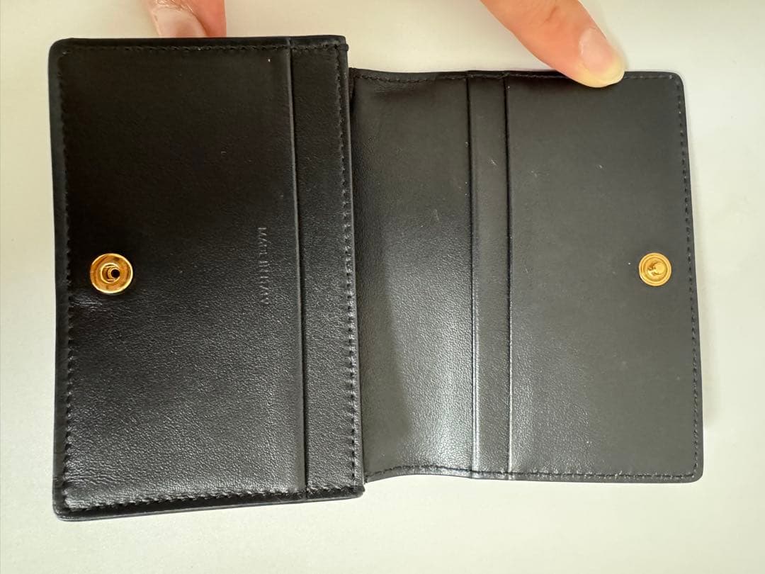 CELINE ブラックレザー 名刺入れ