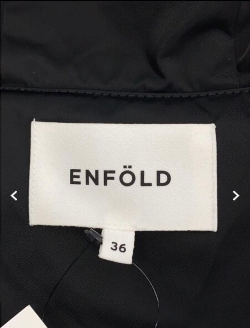 ENFOLD エンフォルドDICROS SOLO Twill フーデッドブルゾン