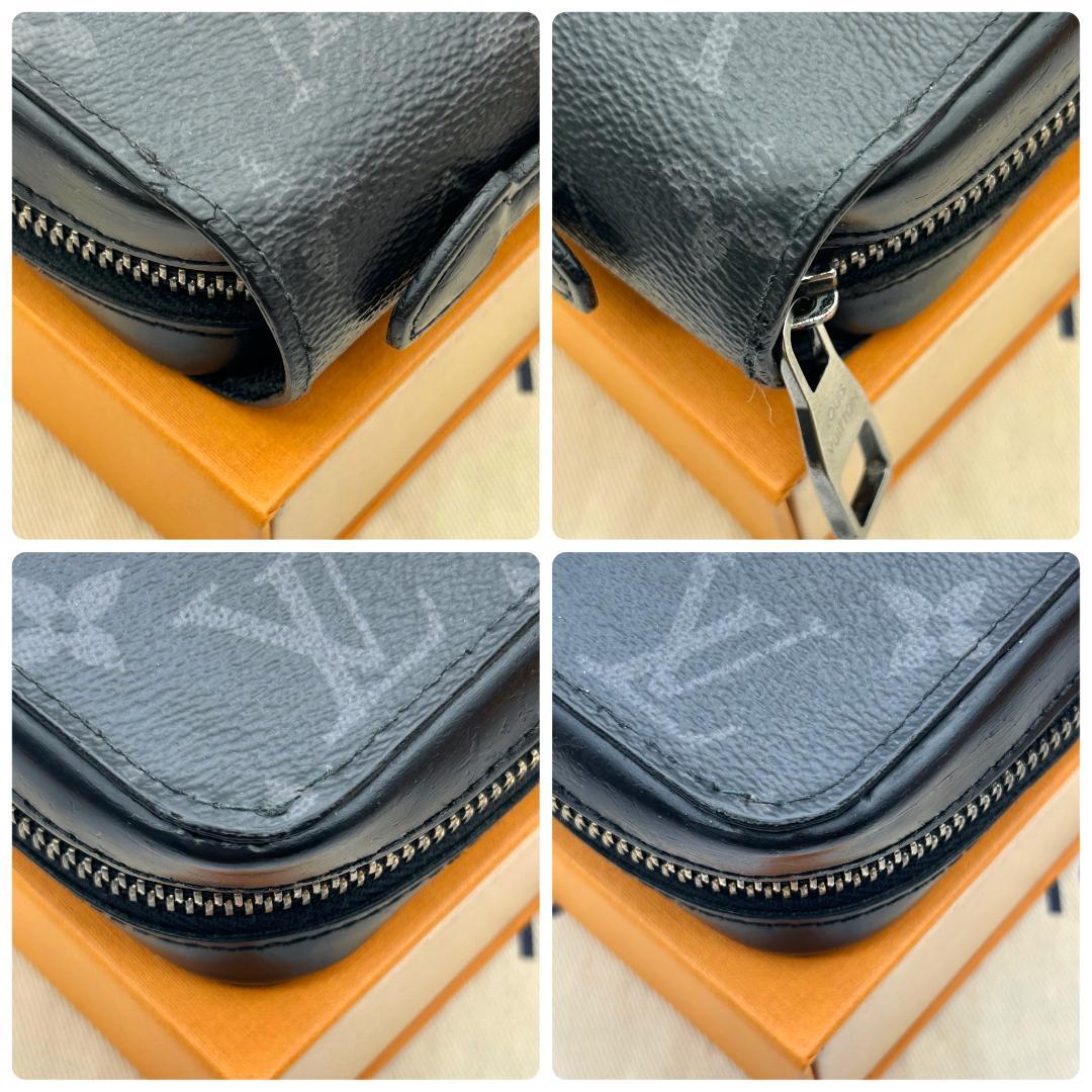 ★美品★　ルイヴィトン　モノグラム　エクリプス　ジッピーXL　長財布