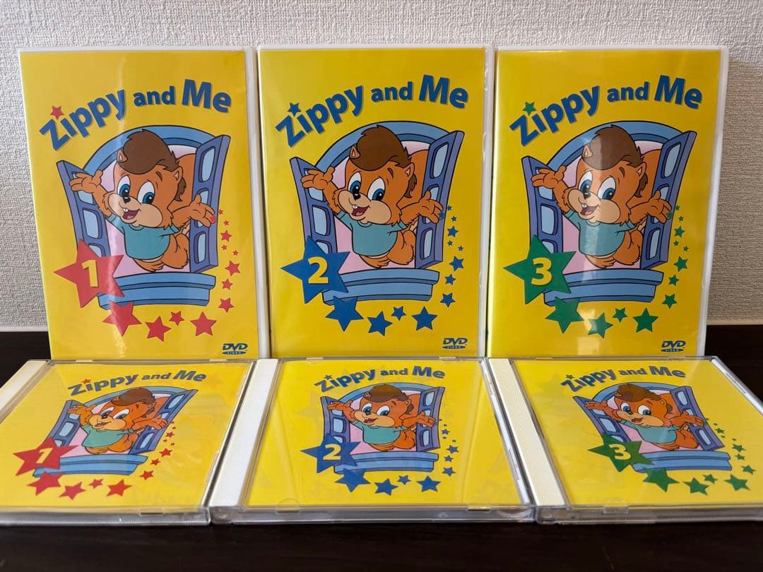 【美品】zippy and me DVD CDセット ディズニー英語システム