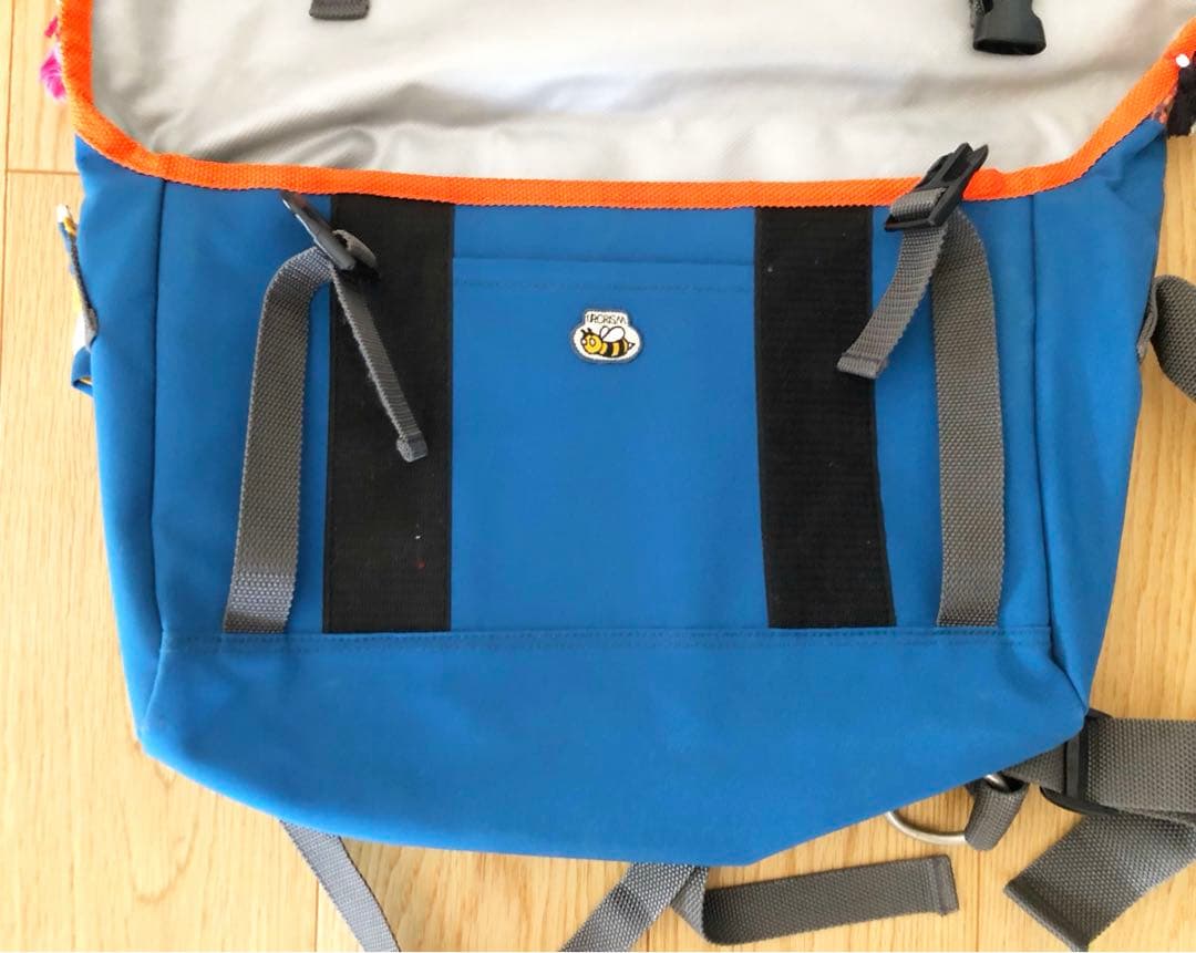 UNDERCOVER 民族柄転写プリント　メッセンジャーバッグ　アンダーカバー