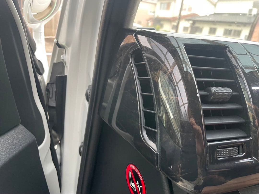 マホガニー調 インパネ ハイエースワゴン