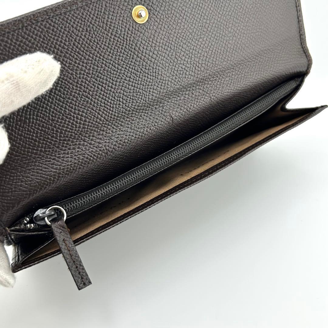 ✨極上美品・付属品完備✨　BVLGARI 長財布　クラシコ　本革　レザー