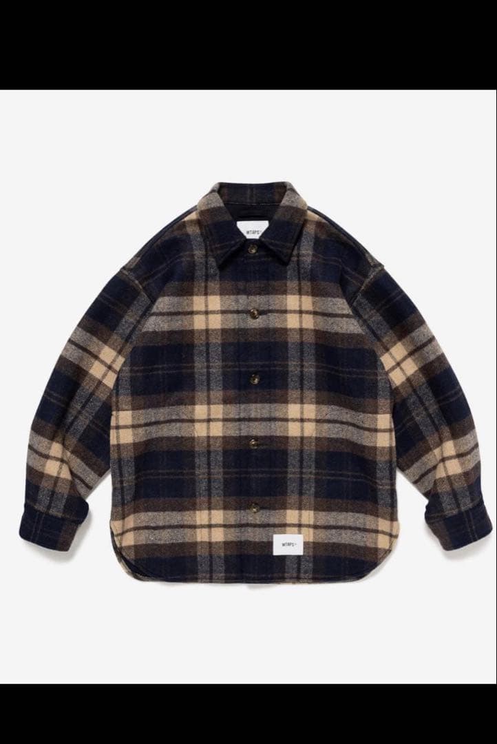 トップス WTAPS WCPO JACKET WOPL MELTON TEXTILE