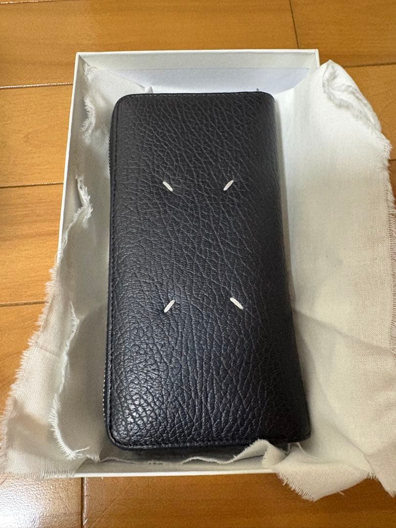 Maison Margiela ブラックレザー長財布