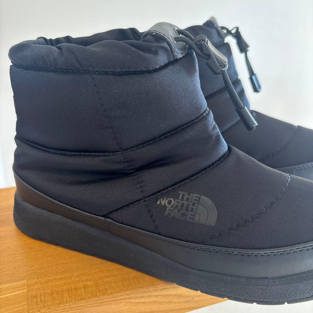 THE NORTH FACE スノーブーツ　ブラックショートブーツ　23センチ