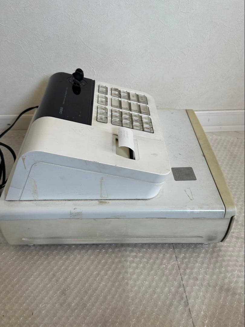 カシオ CASIO 110ER 電子 レジスター 店舗備品 動作確認済み