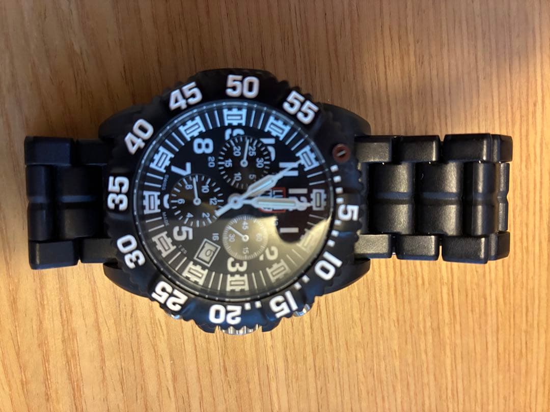 LUMINOX 3080 電池、パッキン交換済み 動作問題なし