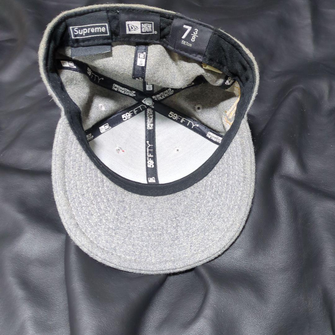 Supreme グレー キャップ 7 3/8
