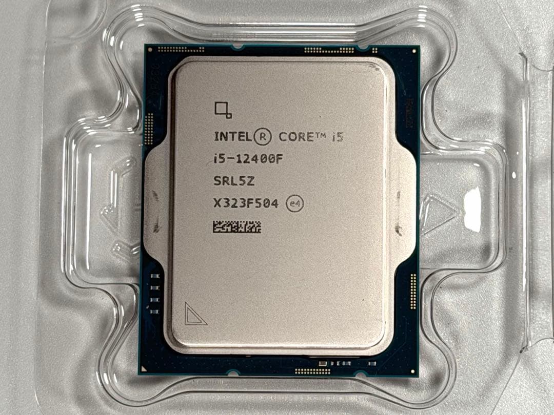 【動作確認済】Intel Core i5 12400F