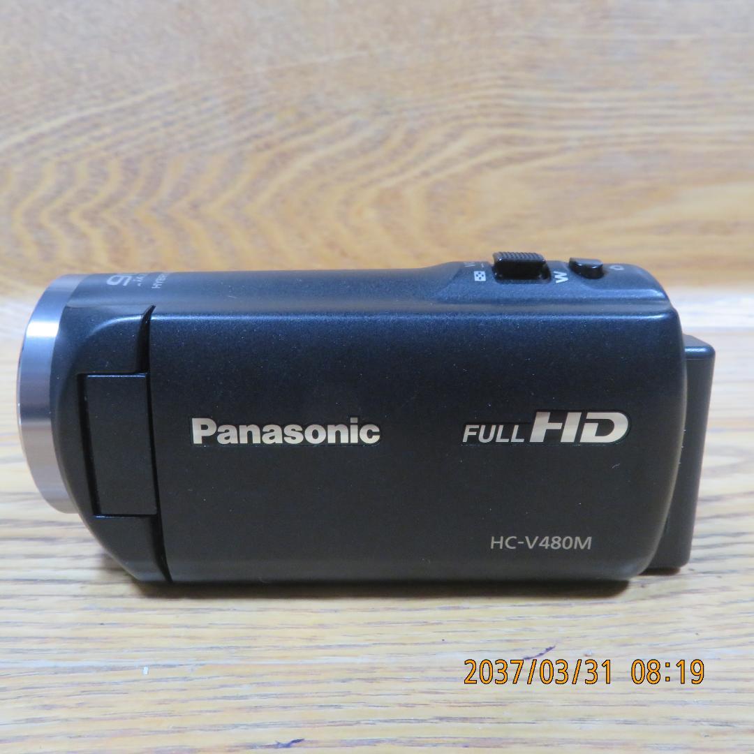 【美品】　Panasonic ビデオカメラ　 HC-V480M ブラック