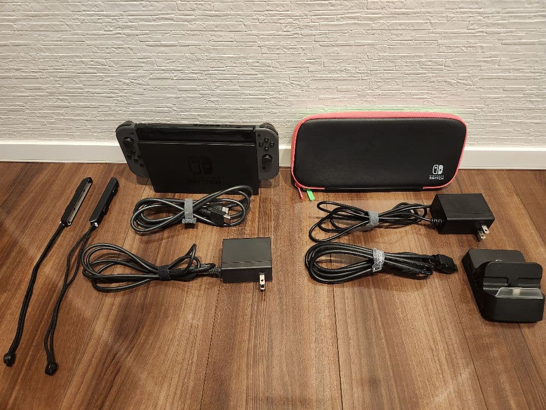 【追加ドッグ・スプラ2ケース付】Nintendo Switch 本体 グレー