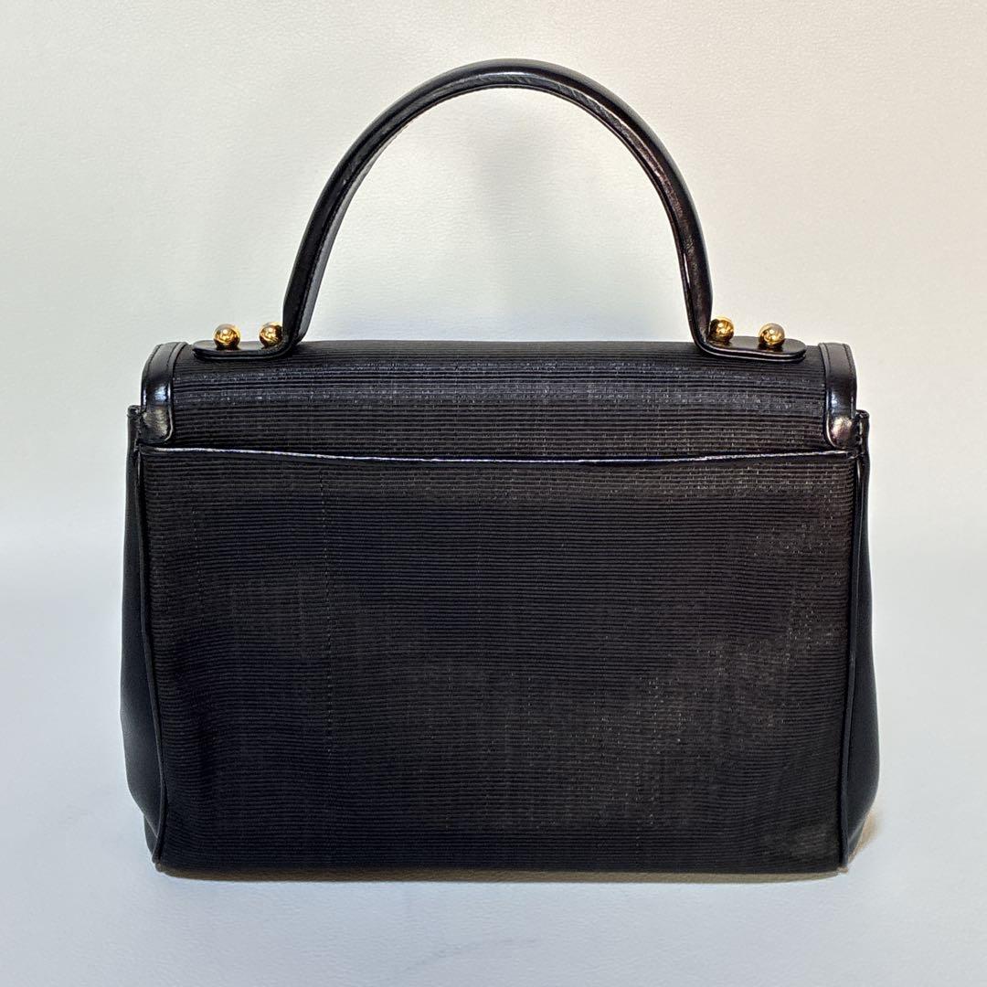 COMTESSE コンテス ハンドバッグ ホースヘア ワンハンドル 自立型