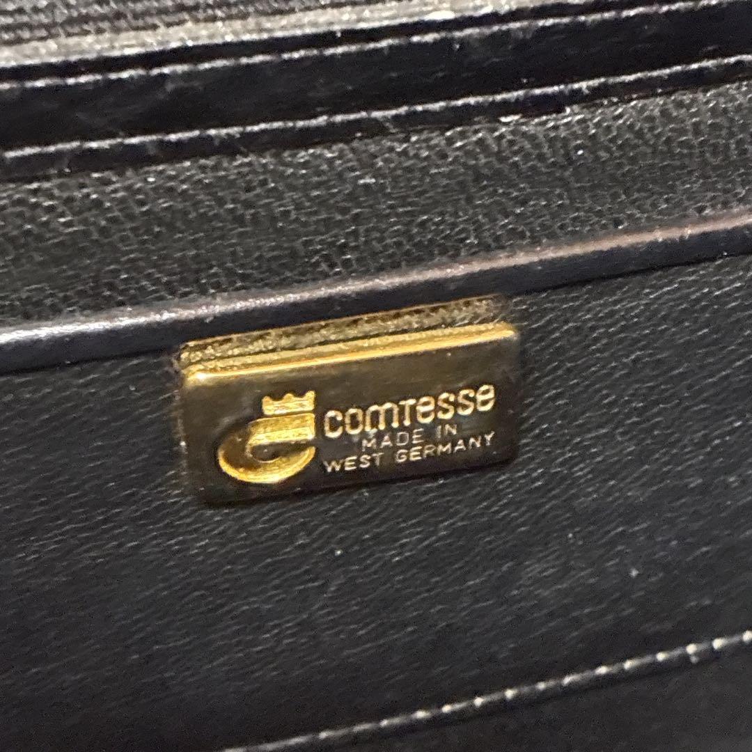 COMTESSE コンテス ハンドバッグ ホースヘア ワンハンドル 自立型