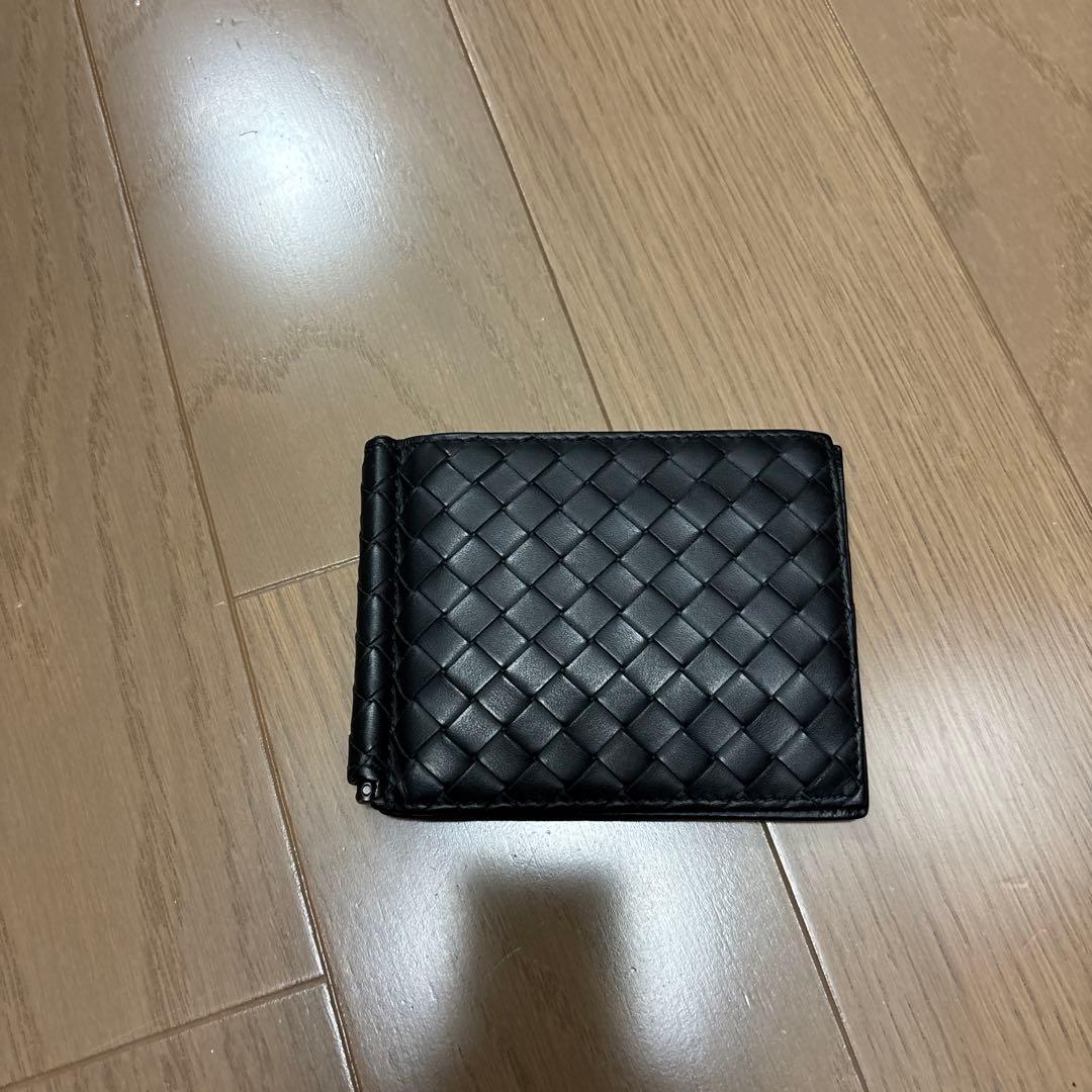 ボッテガ・ヴェネタ イントレチャート マネークリップ ウォレット