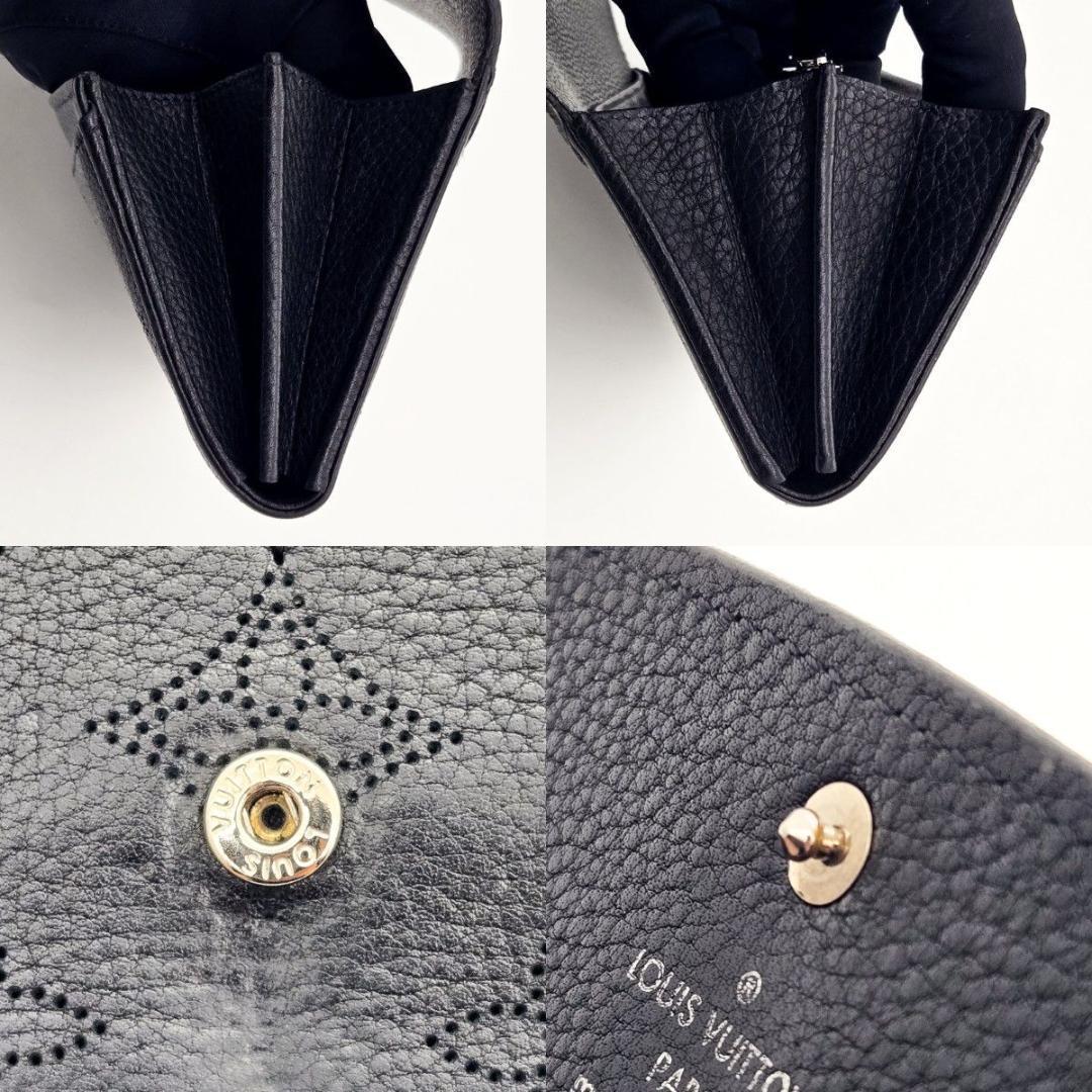 ピーちゃん☆ 財布 イリス マヒナ ブラック ビジネス