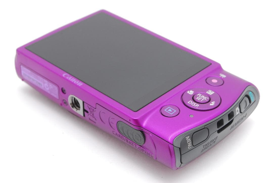 【美品】Canon IXY 600F パープル 本体と付属品 動作確認済み